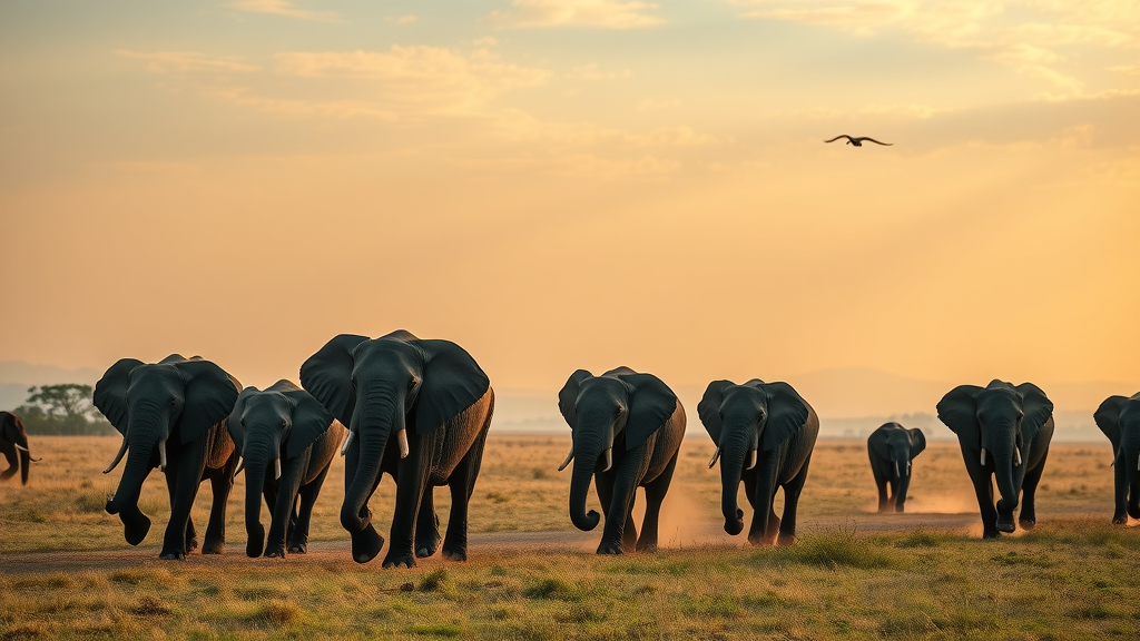 elephant herd in queen elizabeth national park during dry season best time to visit uganda