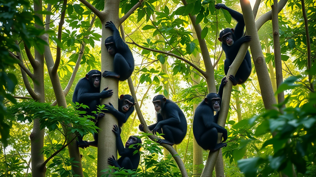 kibale forest chimpanzee tracking national park uganda