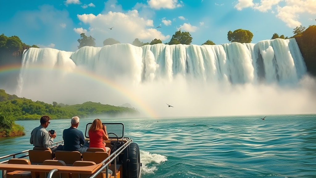 murchison falls national park safari waterfall nile boat